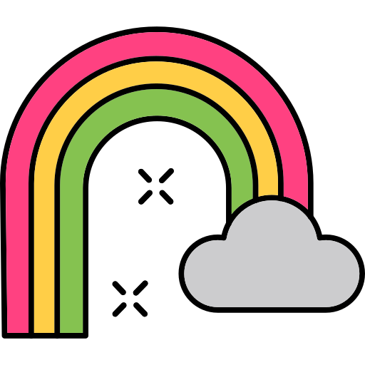 arco iris Generic color lineal-color icono