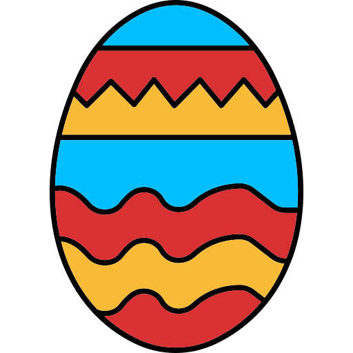 ovos de pascoa Generic color lineal-color Ícone