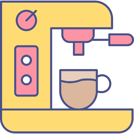 Coffee machine Generic color lineal-color icon