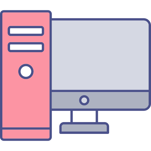 ordenador personal Generic color lineal-color icono
