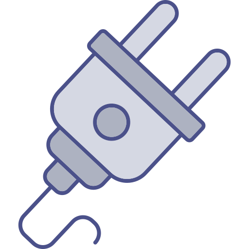 Plug Generic color lineal-color icon