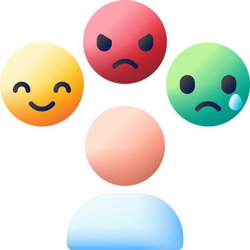 감정 3D Color icon