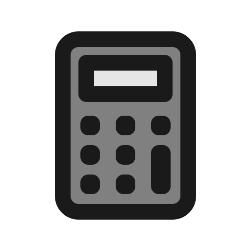 calculatrice Generic color lineal-color Icône