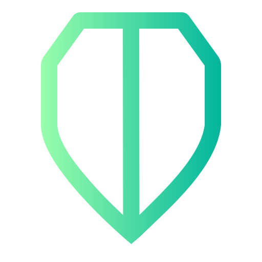 shield Generic gradient outline icon