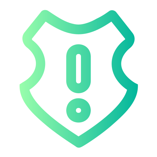 shield Generic gradient outline icon