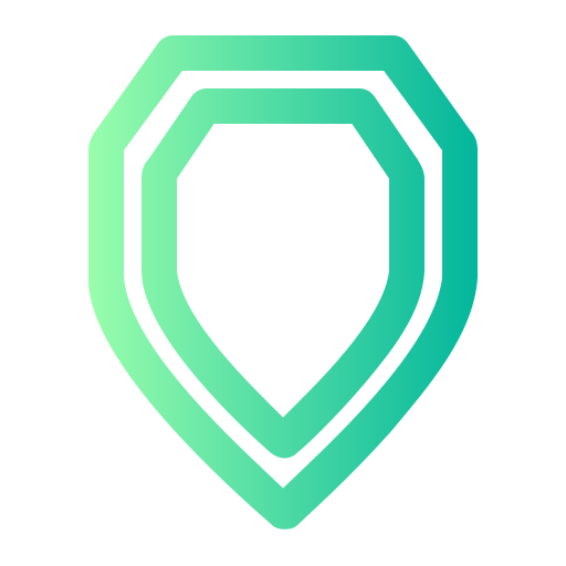 shield Generic gradient outline icon