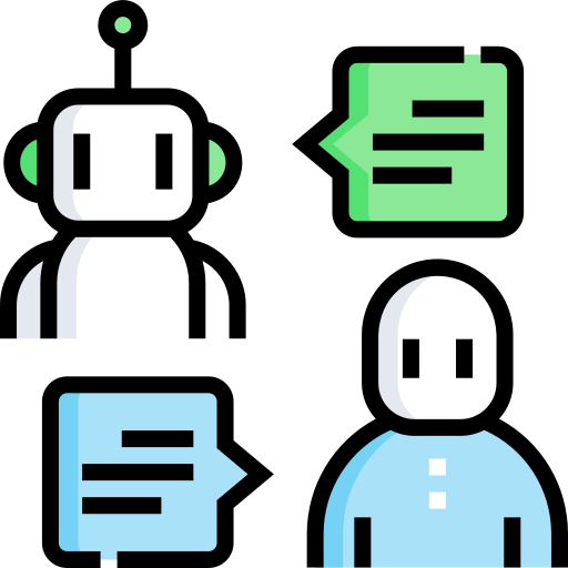 Natural language processing Detailed Straight Lineal color icon