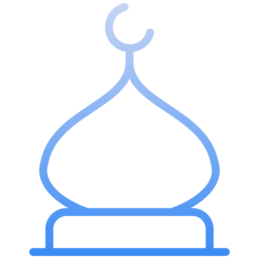 meczet Generic gradient outline ikona