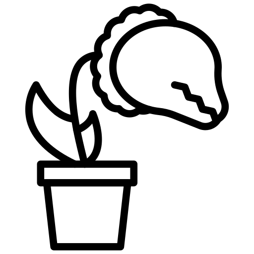 fleischfressende pflanze Generic black outline icon