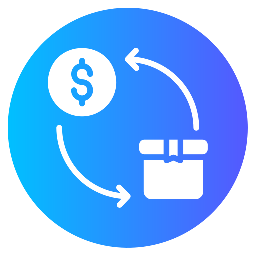 Cash on delivery Generic gradient fill icon