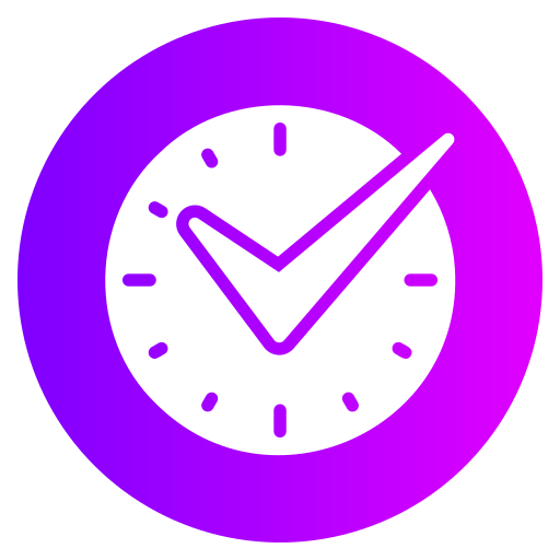 Time management Generic gradient fill icon