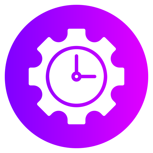 Time management Generic gradient fill icon