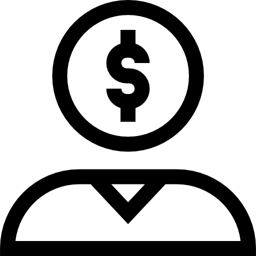 avatar Basic Straight Lineal icono