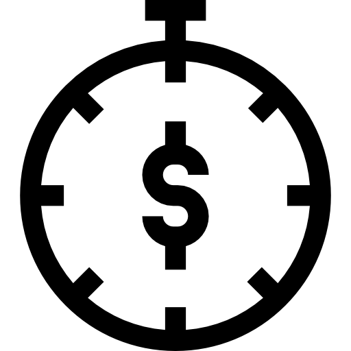 cronômetro Basic Straight Lineal Ícone