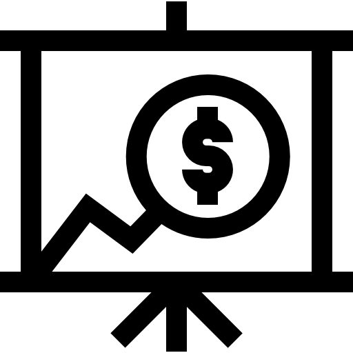 pantalla Basic Straight Lineal icono