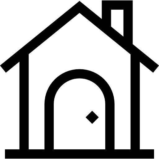 hipoteca Basic Straight Lineal icono