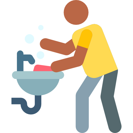 mycie rąk Pictograms Colour ikona