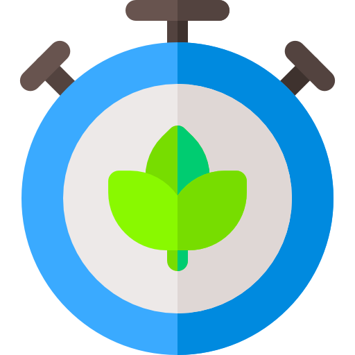 temporizador Basic Rounded Flat icono