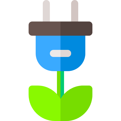 Green energy Basic Rounded Flat icon