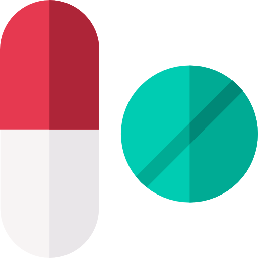 Pill Basic Straight Flat icon