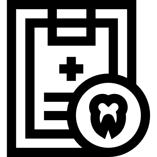 historial médico Basic Straight Lineal icono