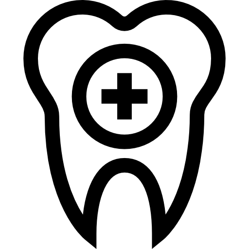 dente Basic Straight Lineal Ícone