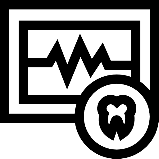 dente Basic Straight Lineal Ícone