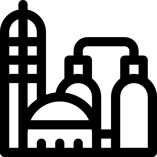 elektrownia Basic Rounded Lineal ikona