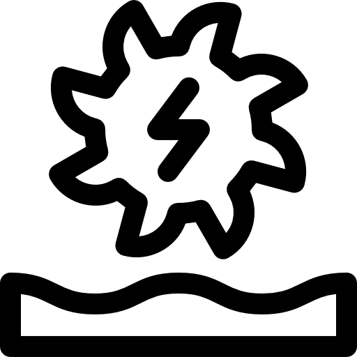 수력 발전소 Basic Rounded Lineal icon