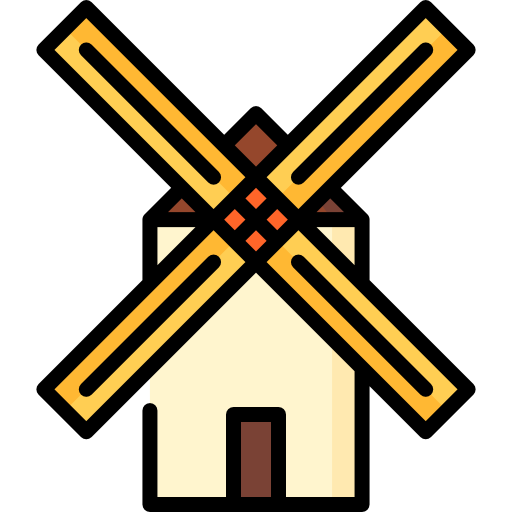 windmühle Special Lineal color icon