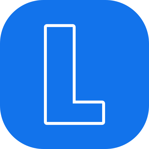 buchstabe l Generic color fill icon