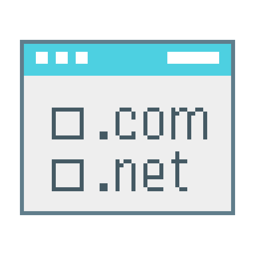 domain Generic color fill icon