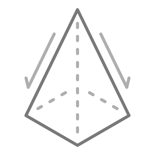 piramide Generic color outline icona
