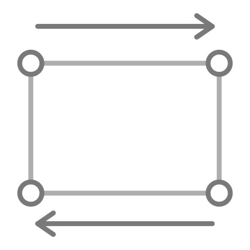 rectángulo Generic color outline icono