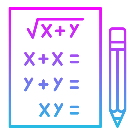 Exam Generic gradient outline icon