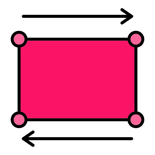 retângulo Generic color lineal-color Ícone
