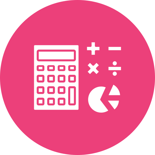 matematica Generic color fill icona