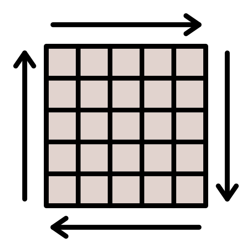 Grid Generic color lineal-color icon