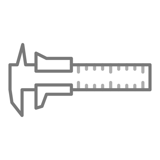 calibre vernier Generic color outline icono