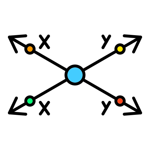 intersezione Generic color lineal-color icona