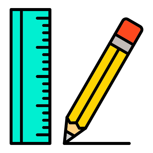 geometrie Generic color lineal-color icon