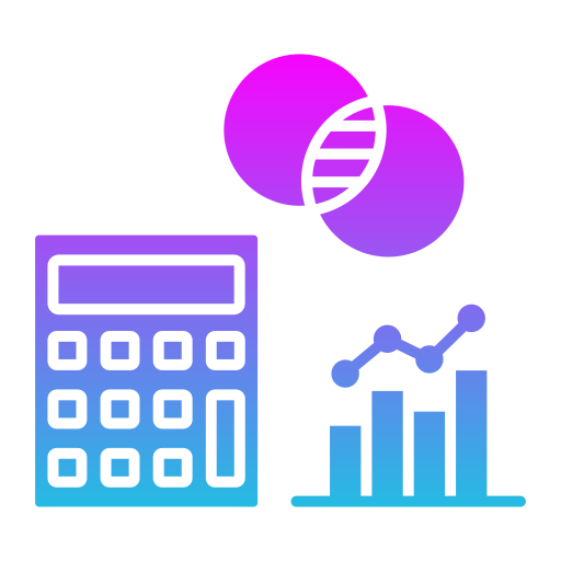 matematica Generic gradient fill icona