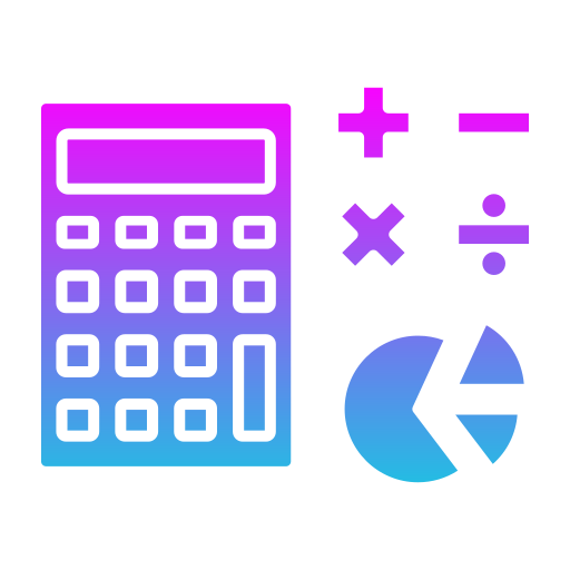 数学 Generic gradient fill icon
