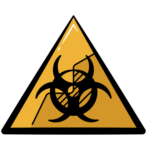 Biohazard Generic color lineal-color icon