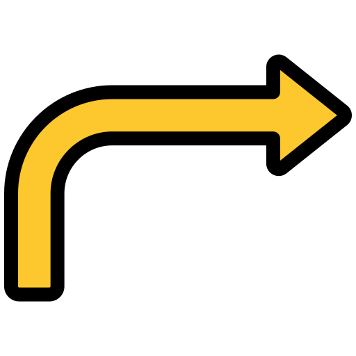 Turn right  Generic color lineal-color icon