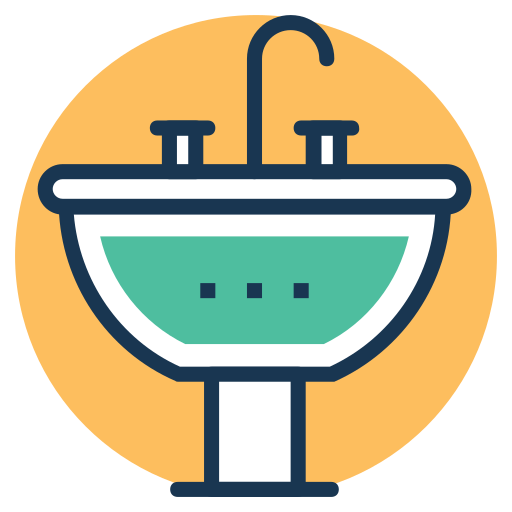 Washbasin Generic color lineal-color icon