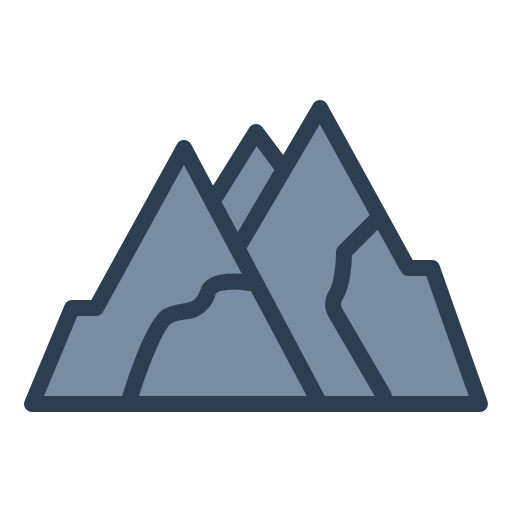 гора Generic color lineal-color иконка