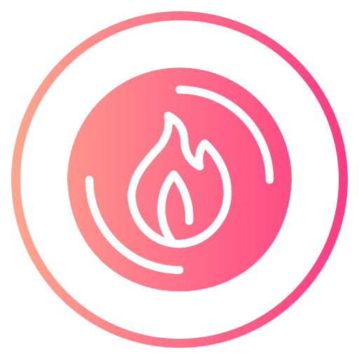 Flammable Generic gradient fill icon