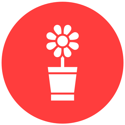 Plant Pot Generic color fill icon