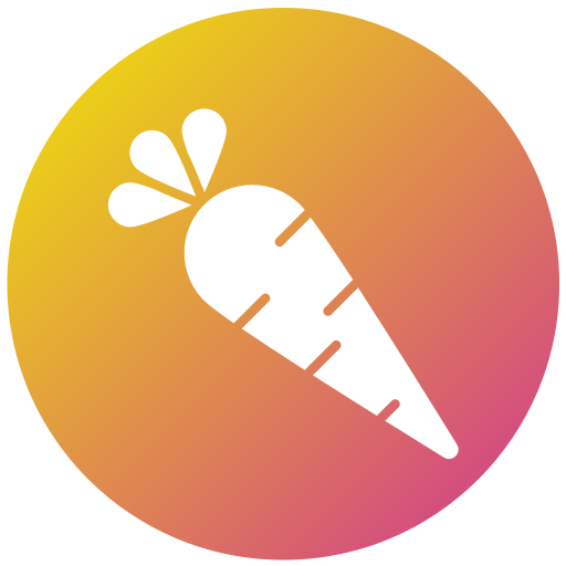 Carrot Generic gradient fill icon